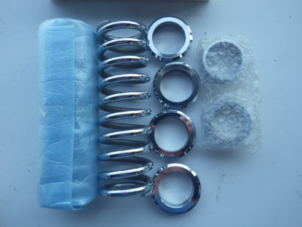 781)ハリケーン製 スティード カスタムスプリンガー クロームメッキ 新品拍卖