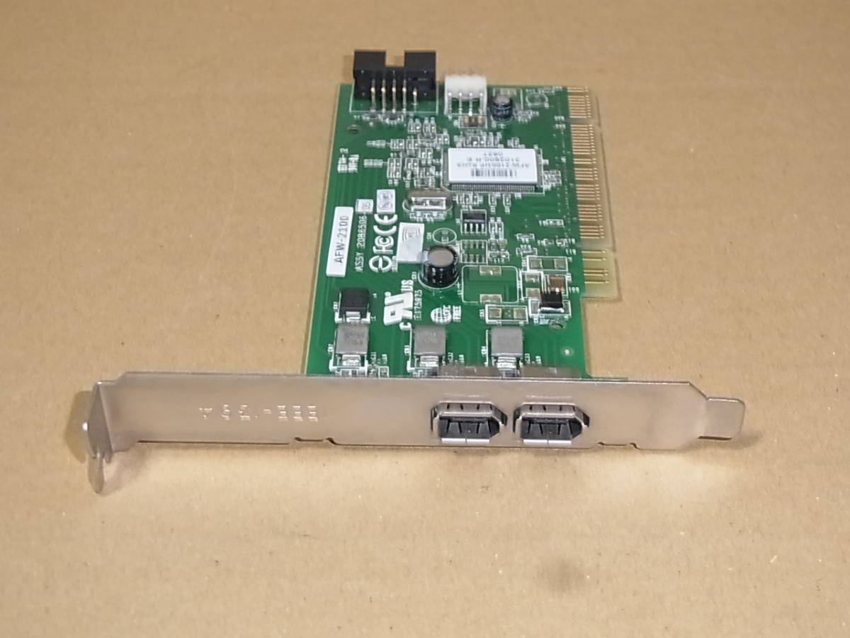 ●HP XW4600/XW4400/XW4300●Adaptec AFW-2100 Firewire IEEE1394増設カード PCI (ET2142)拍卖
