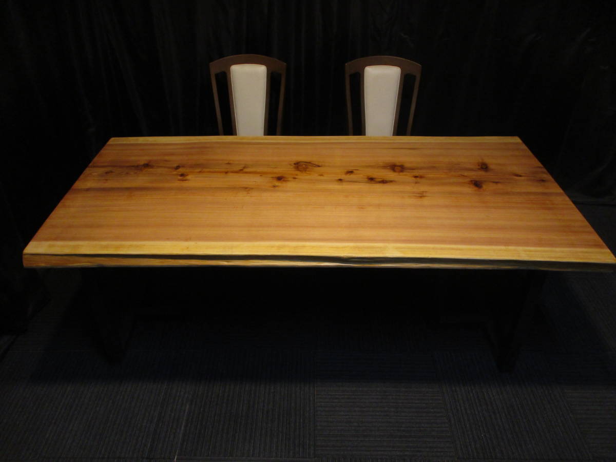 #827■ 杉 紀州杉 一枚板 無垢 テーブル 板 ローテーブル ダイニングテーブル 座卓 天板 デスク カウンター 拍卖