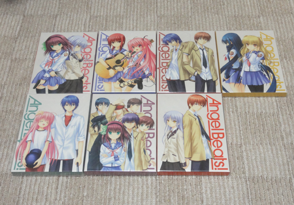 新品 Angel Beats! DVD 限定版 全7巻セット拍卖
