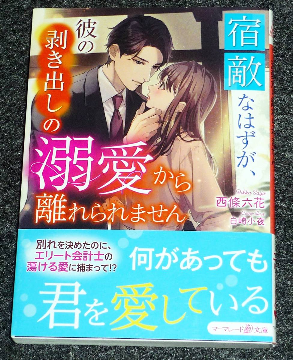 宿敵なはずが、彼の剥き出しの溺愛から離れられません (マーマレード文庫) 文庫 2022/8 ★西條 六花 (著), 【P02】拍卖
