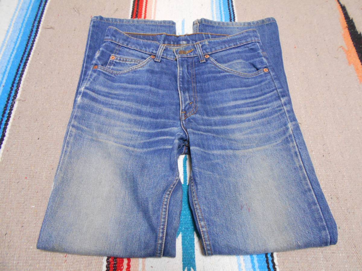1997年製 Levi's リーバイス 617 インディゴ ブーツカット 旧織機ビンテージデニム ジーンズ ロックスター ヒッピー拍卖