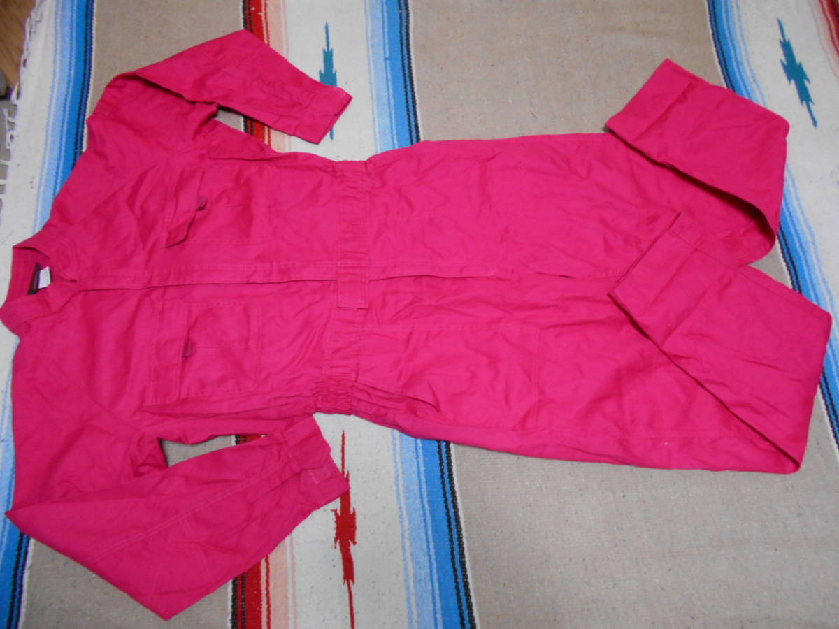 SOWA OVERALL未使用ツナギ つなぎオーバーオール カバーオール バイカー ロックンロール スケートボード サイケデリック ヒッピーPUNK ROCK拍卖