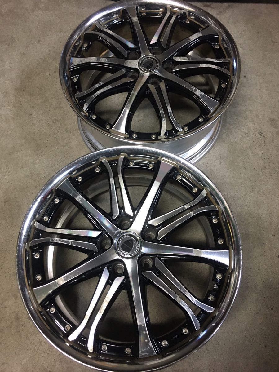 ★送料無料 WORK シュバート 2本 SC6 8.5J ビックキャリパー対応 ワーク拍卖