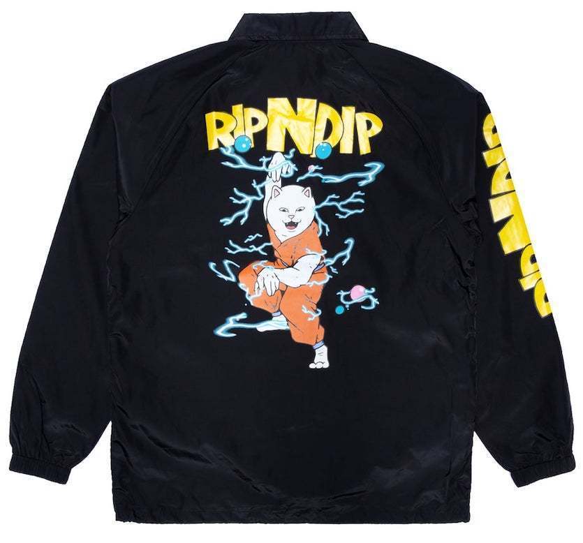 Ripndip Super Sanerm Coaches Jacket Black S コーチジャケット拍卖