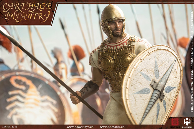HHMODEL × HAOYUTOYS 1/6 カルタゴ インファントリー 歩兵 未開封新品 HH18045 検)ホットトイズ ローマ POPTOYS COOMODEL トム クルーズ拍卖