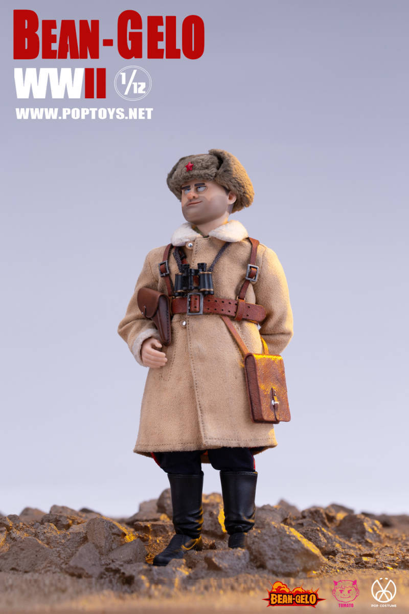 POPTOYS 1/12 Bean Gelo 第七弾 WW2 Bezov 通常.Ver 未開封新品 BGS024 検) DID COOMODEL SHARK TOYS POP COSTUME拍卖