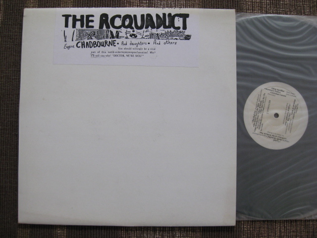 ★EUGENE CHADBOURNE♪THE ACQUADUCT★Ornette Coleman/Nick Drake/Herbie Nichols/John Coltrane/etc★Rectangle E★France orig盤LP★拍卖