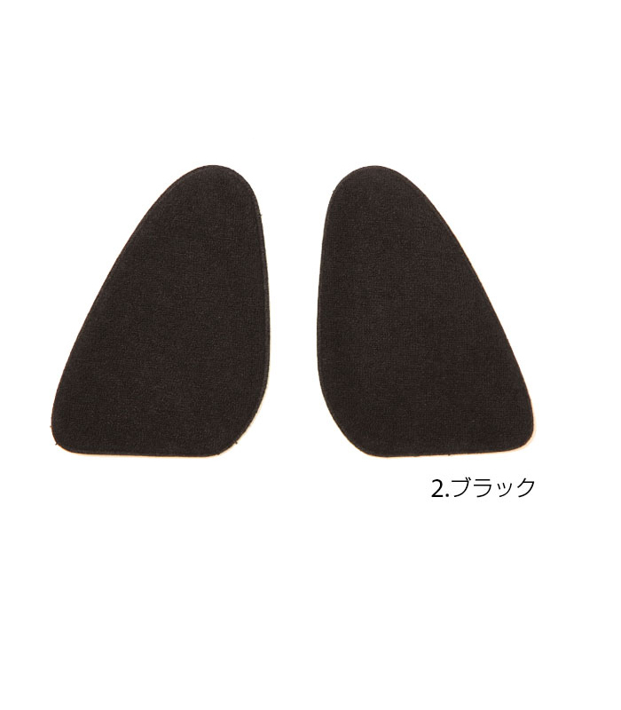 ☆ フリーサイズ ☆ ブラック つま先 インソール クッション フィッティングピロー 足裏枕インソール レディース ベーシックインソール フ拍卖