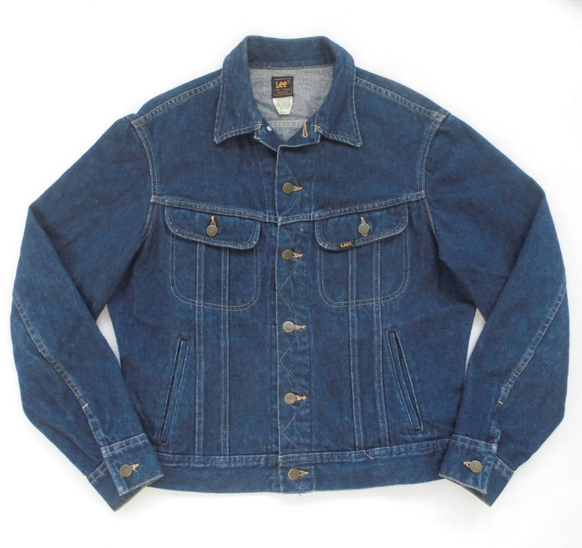 リー Lee デニム ジャケット made in USA PATD-153438 サイズ 42 80'S ジージャン Gジャン ヴィンテージ アメリカ製拍卖