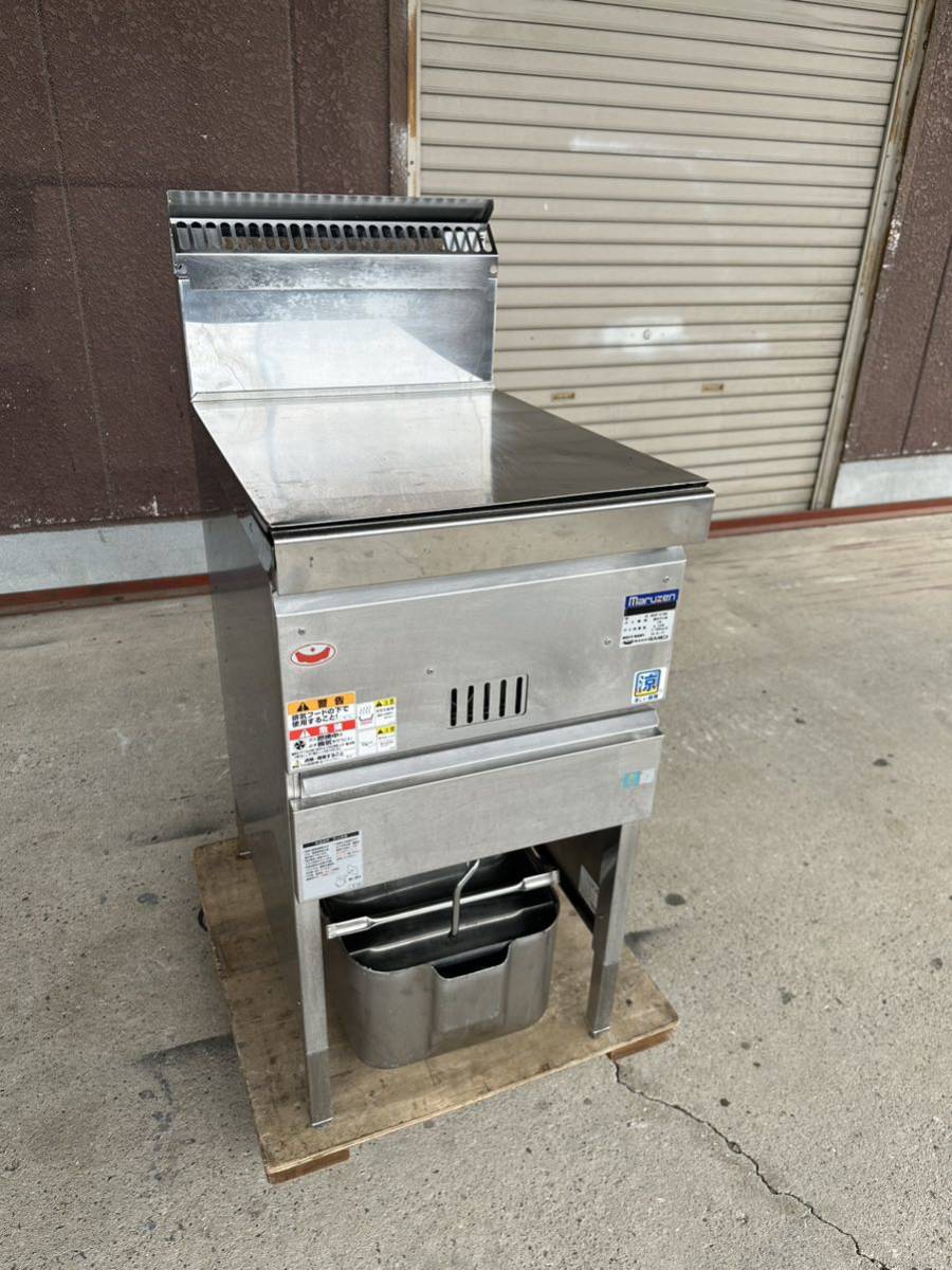 マルゼン 2022年 業務用 ガスフライヤー フライヤー 都市ガス 18L 涼厨 MGF-C18K 430×610×800 厨房機器拍卖