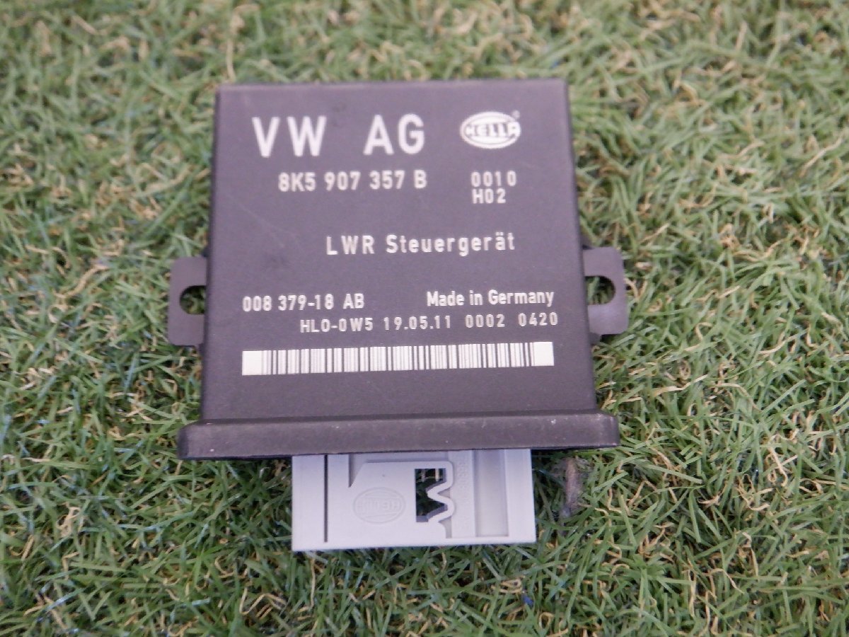 アウディ純正 ABA-8KCDNF 8K A4 アバント 2.0TFSIクワトロ ヘッドライト レンジ コントロール ユニット 8K5907357B m-23-2-437拍卖