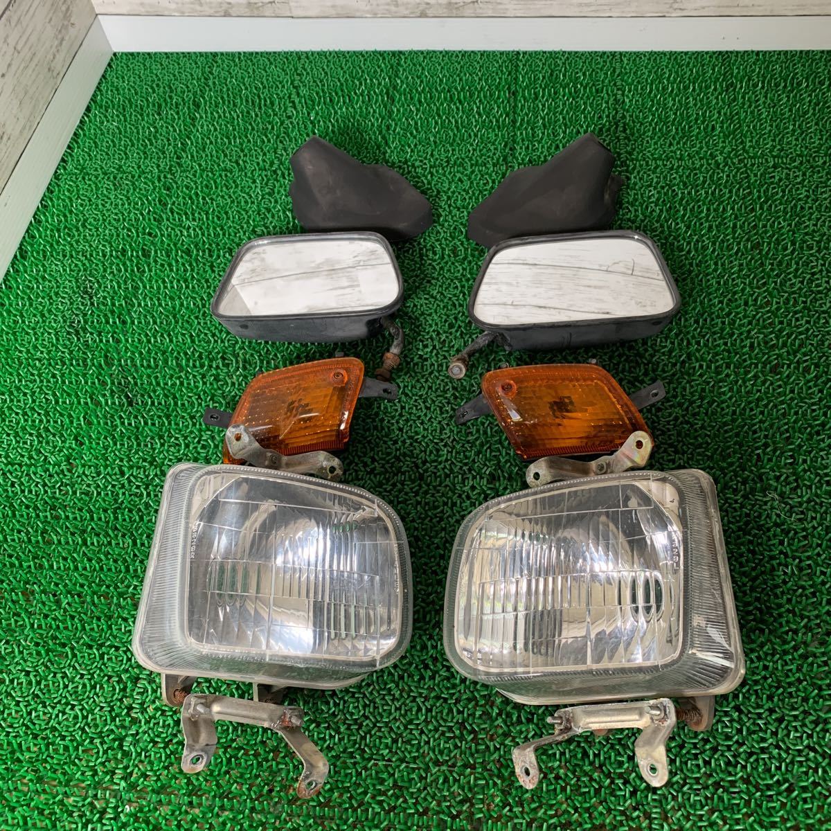 HONDA ジャイロキャノピー ヘッドライト ウィンカー ミラー セット拍卖