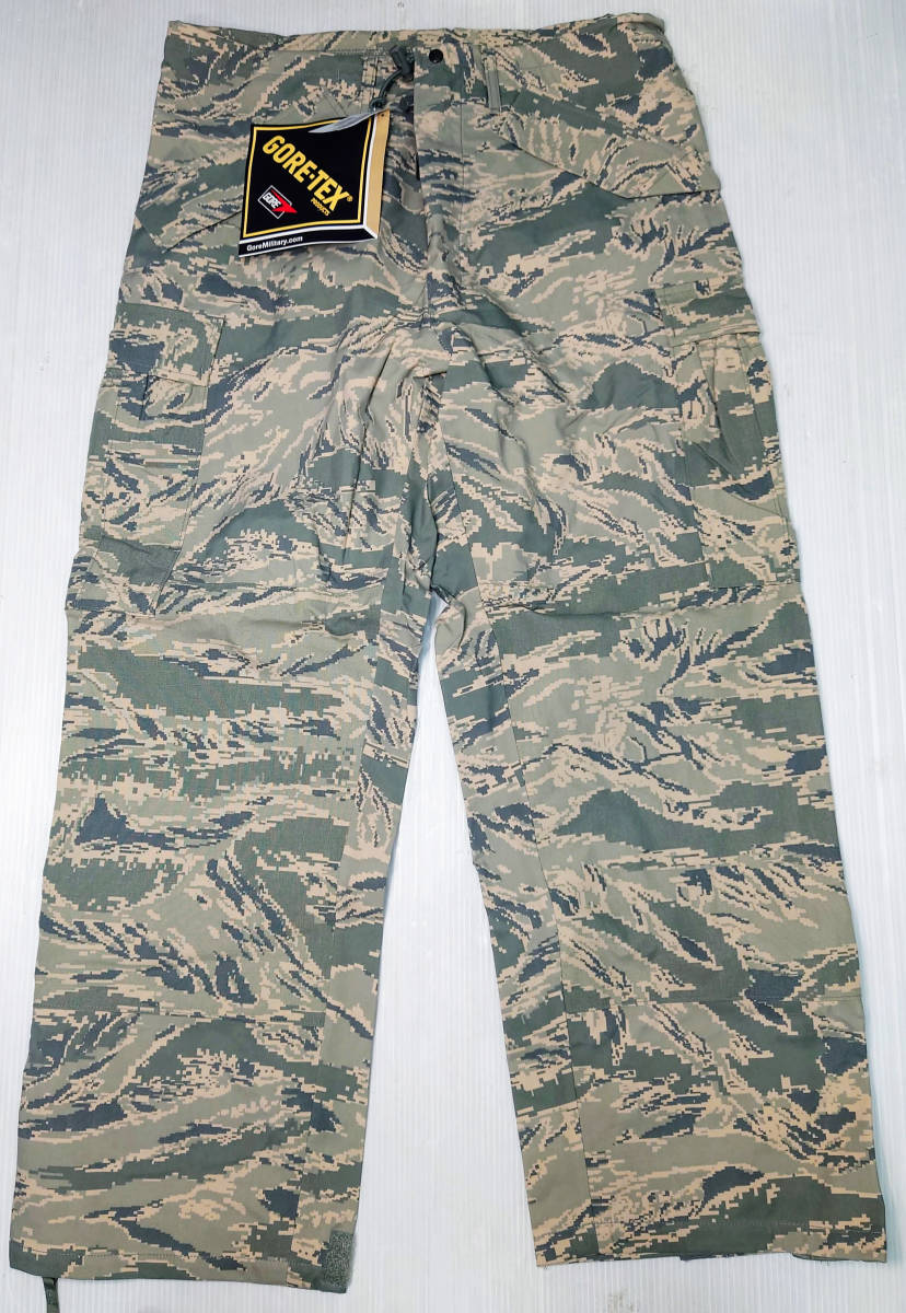 米空軍 2017 GORE-TEX ECWCS APECS ABUタイガーストライプ迷彩 トラウザース Size M/R. 拍卖