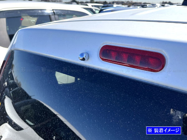 アルト HA37S HA97S メッキ リア ウォッシャー ノズル カバー ガーニッシュ ベゼル パネル リヤ トランク バック ハッチ WASHER-010拍卖