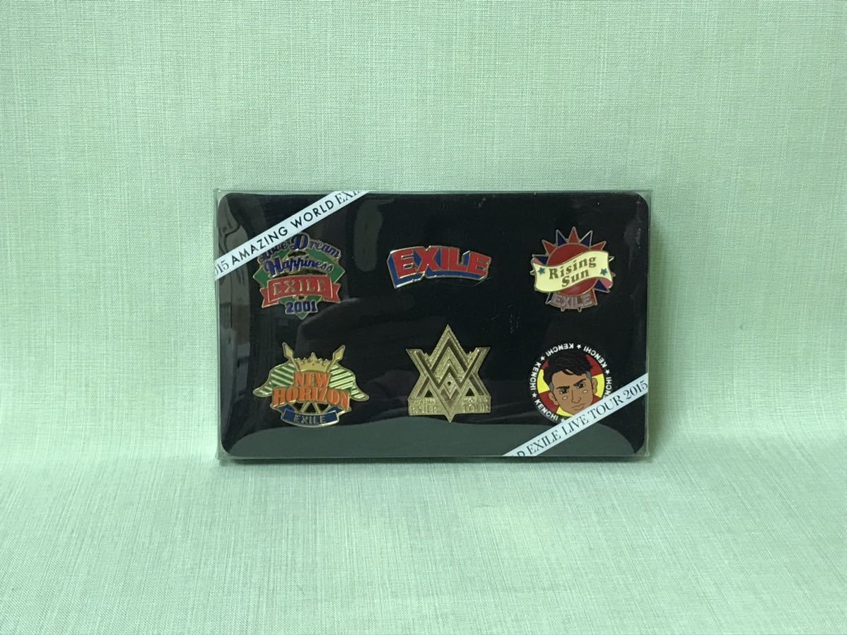 送料無料 匿名発送 ピンババッジ EXILE 橘ケンチ 中目黒 LDH KENCHI EXILETHESECOND 2015拍卖