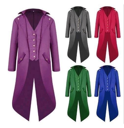 LHK83★メンズ コスチューム タキシード ハロウィン 仮装 無地 王子様 大人 燕尾服拍卖