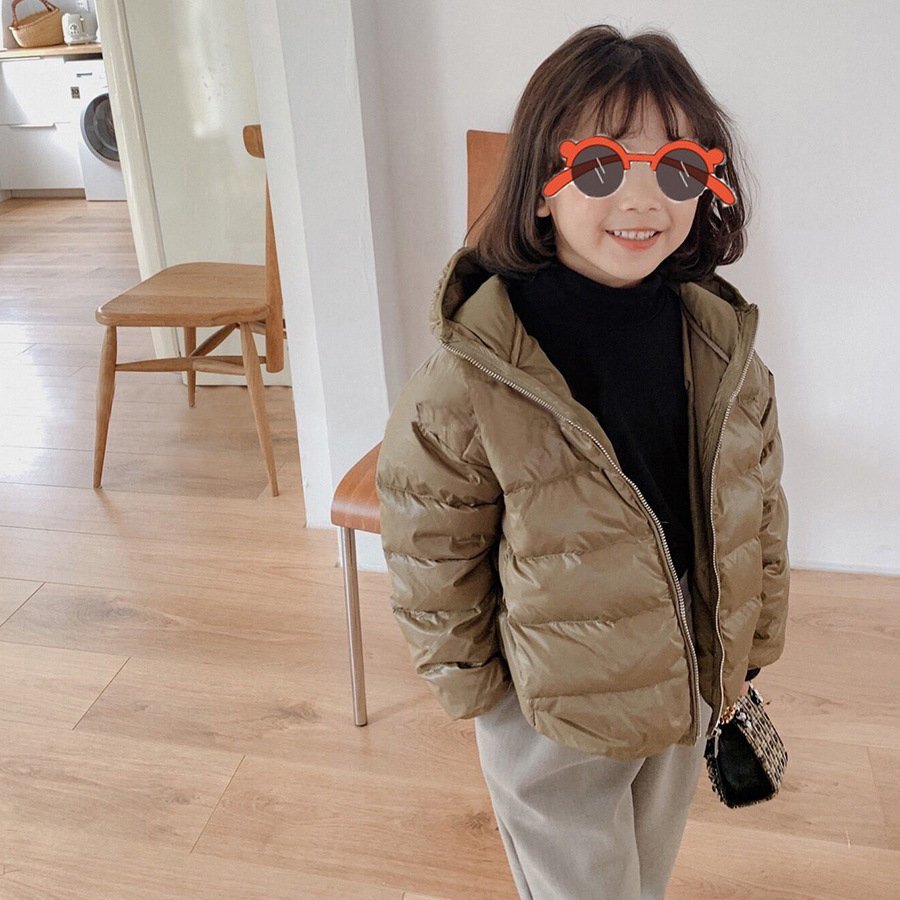 CJM1309★新作 薄手スタイル 秋 冬 トップス 子供短編 ダウンジャケット 子供服 ダウンジャケット【3色可選】拍卖