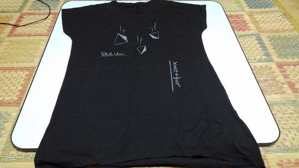 ■ 真空ホロウ 梅雨ツアー 【 ビッグTシャツ ♪美品 】 黒拍卖