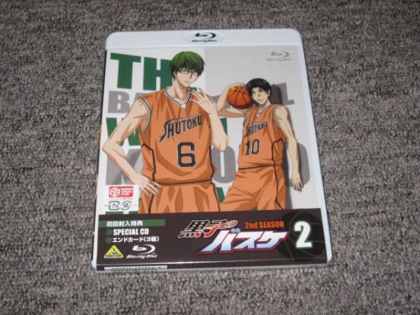BD(BLU-RAY) 黒子のバスケ 2nd 第2巻 初回限定版 新品拍卖