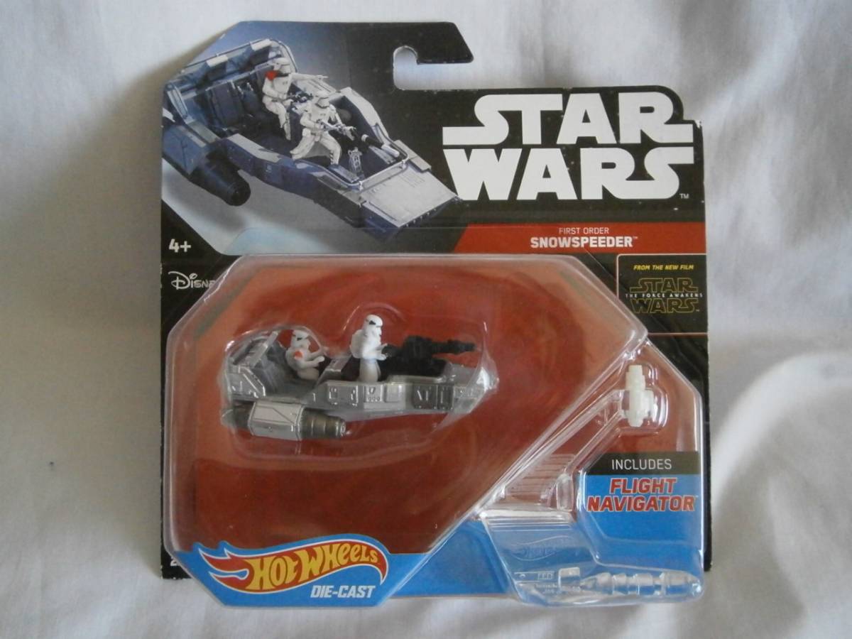 スターウォーズ ホットウィール FIRST ORDER SNOWSPEEDER(スノースピーダー) 新品未開封品拍卖