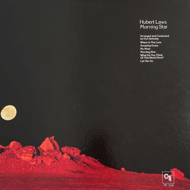 LP■JAZZ/Hubert Laws/Morning Star/SR 3339/ヒューバート・ロウズ拍卖