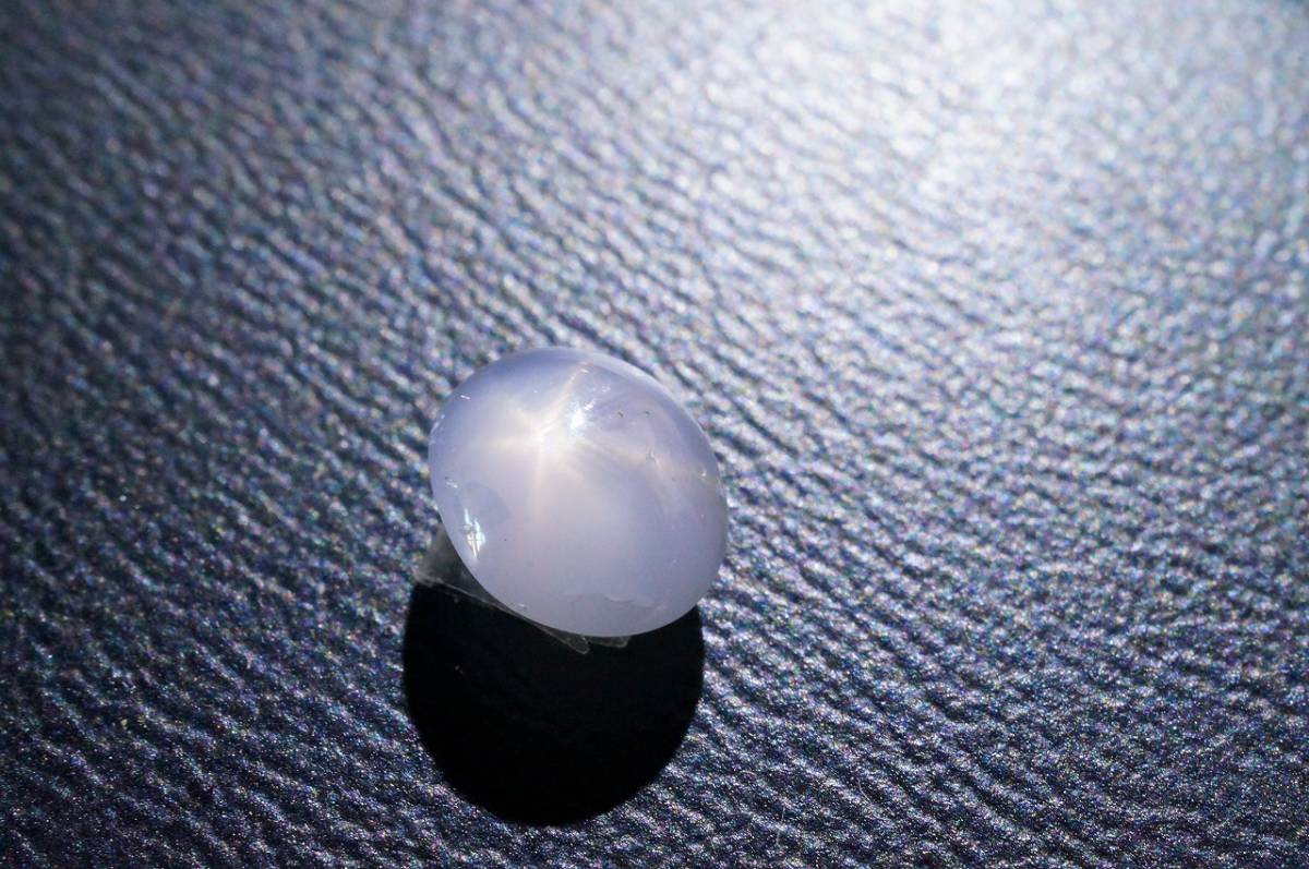 【特別即決価格!早い者勝ち!】30年前の未使用在庫!ミャンマー産!未処理【天然スターサファイア】ルース1.14ct拍卖