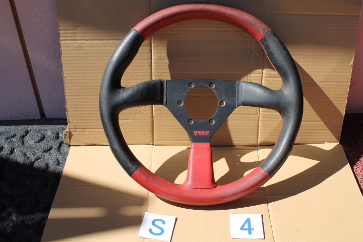 S-174 絶版 希少 ATC SPRINT COLLECTION 本革 ステアリング 35φ拍卖