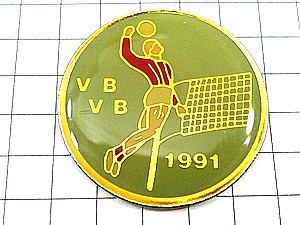 ピンバッジ・バレーボール選手◆フランス限定ピンズ◆レアなヴィンテージものピンバッチ拍卖