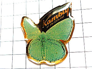 ピンバッジ・羽根を広げた蝶々◆フランス限定ピンズ◆レアなヴィンテージものピンバッチ拍卖