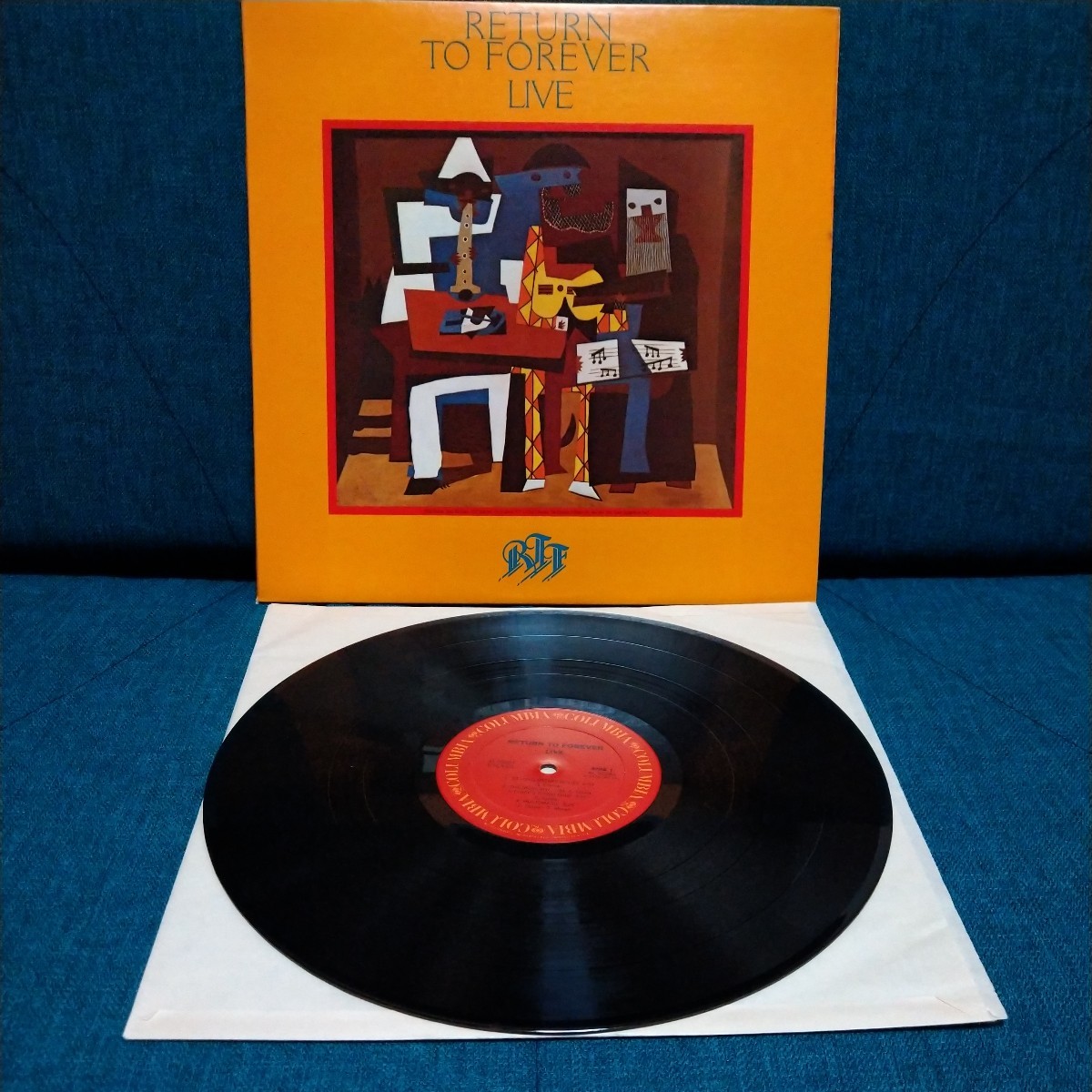 【3000円以上購入で1枚プレゼント!】 LP242 リターン・トゥ・フォーエバー RETURN TO FOREVER LIVE拍卖