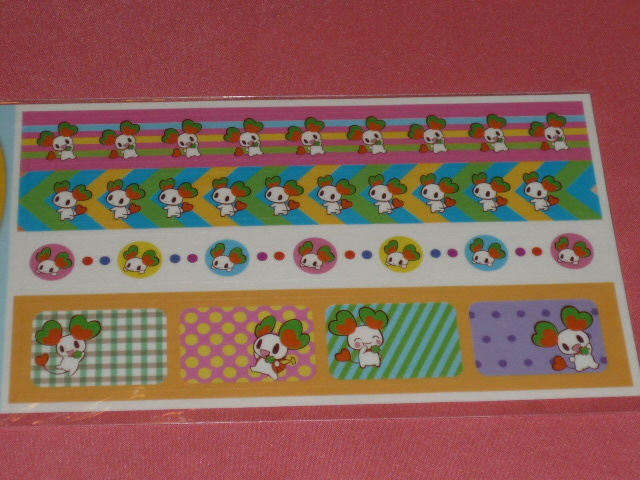 激レア!カワイイ♪ ライフ キャラクター ララピー マスキングシール (非売品)☆拍卖