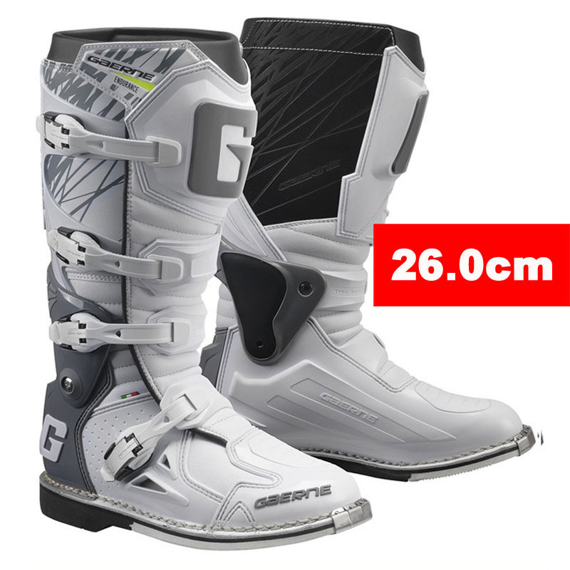 【送料サービス】GAERNE FASTBACK ブーツ ホワイト/26.0cm【ピボット採用のミドルブーツ】拍卖