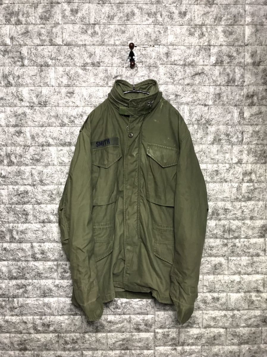 貴重 60s 米軍実物 USARMY 2nd M-65 フィールド ジャケット オリーブ グリーン ミリタリー アルミジップ 古着 ヴィンテージ ナム戦 70s拍卖
