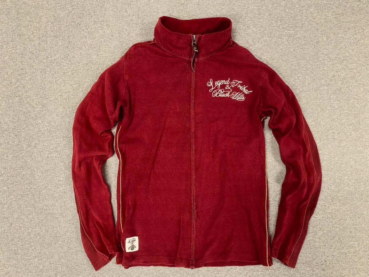 Real Masters リアルマスターズ フルジッパー スウェット ジャージ インディアン柄 M拍卖