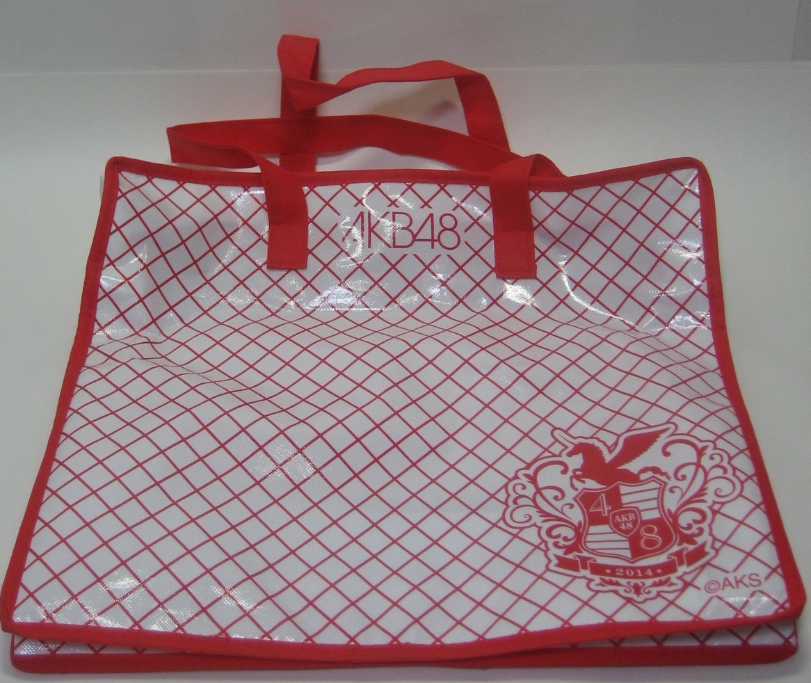 新品 未使用品 AKB48 2014 福袋 不織布バッグ(レッド)拍卖