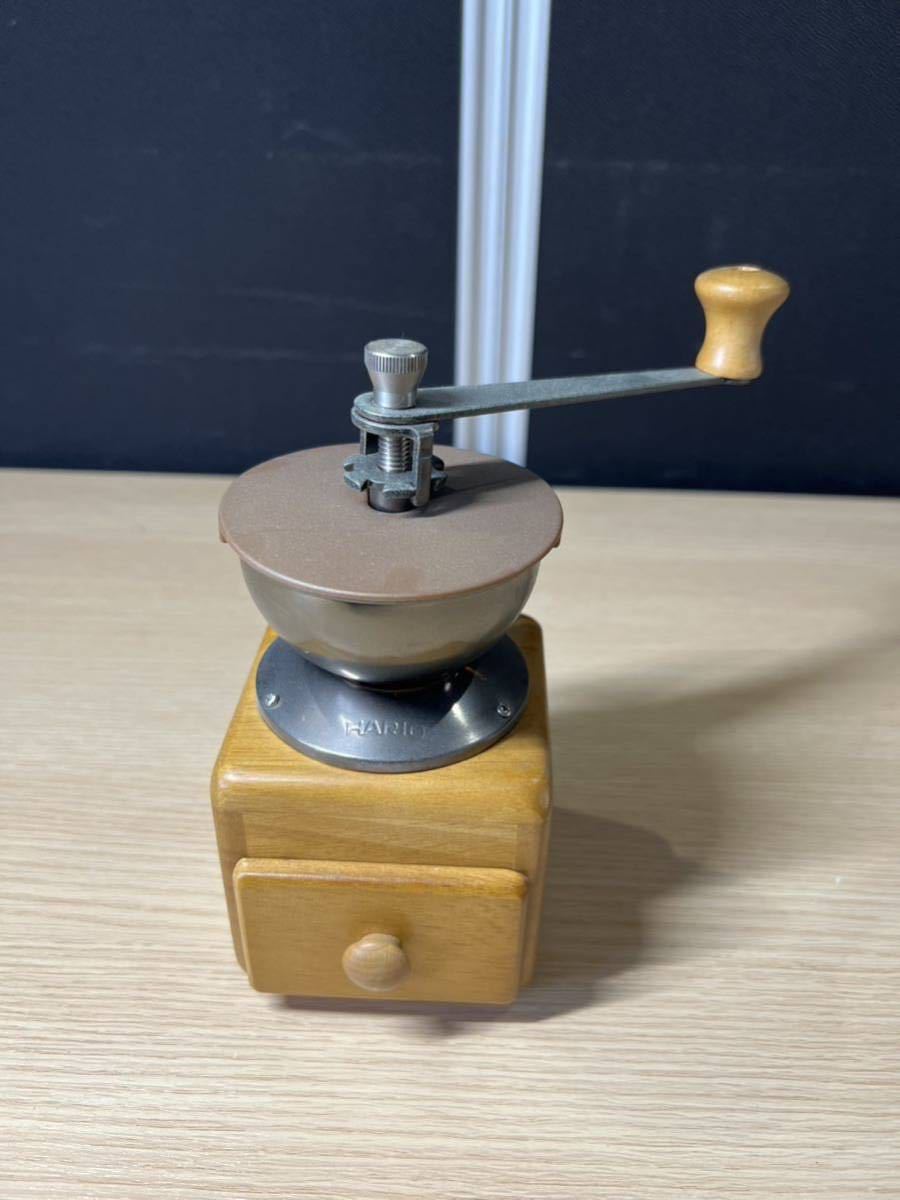 未使用品 HARIO コーヒーミル 手動式 コーヒー アンティーク 現状品 説明文必読拍卖