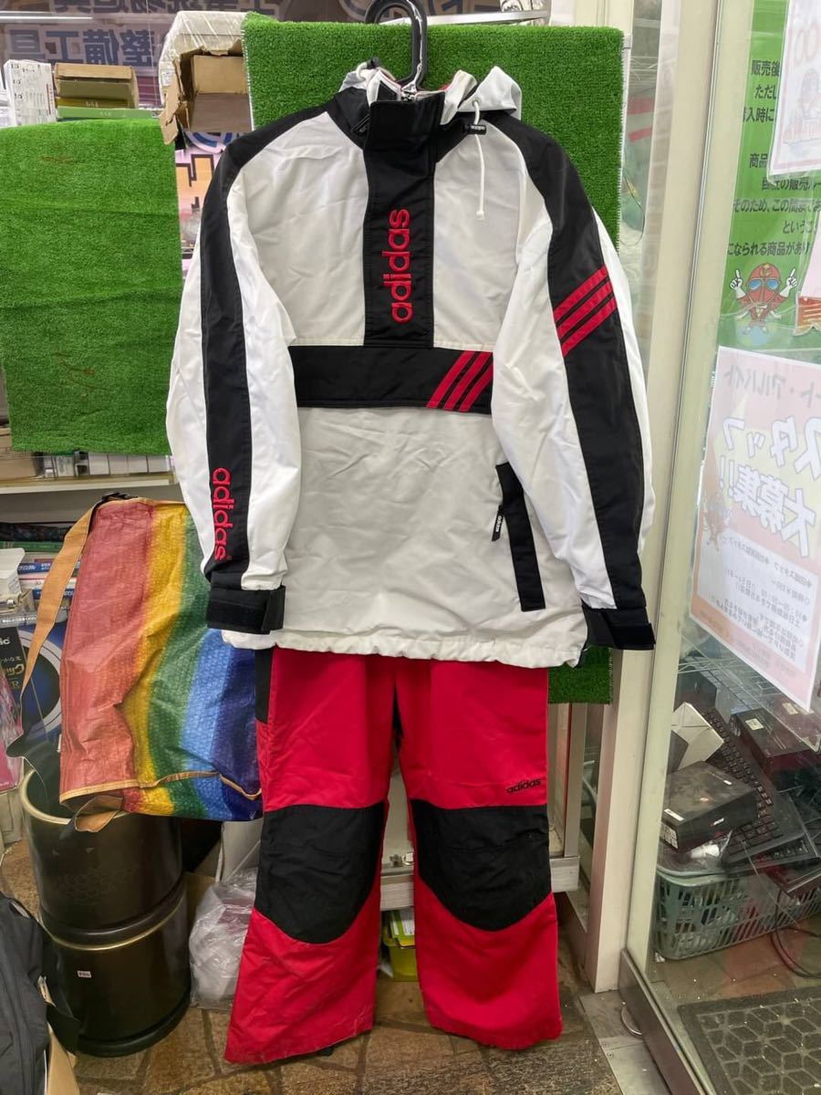 ○E8465 adidas アディダス スノーボード ウェア 上下セット Sサイズ○拍卖