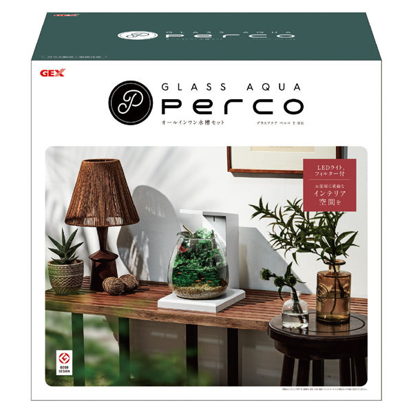 GEX グラスアクア ペルコ PERCO T-WH オールインワン水槽セット拍卖