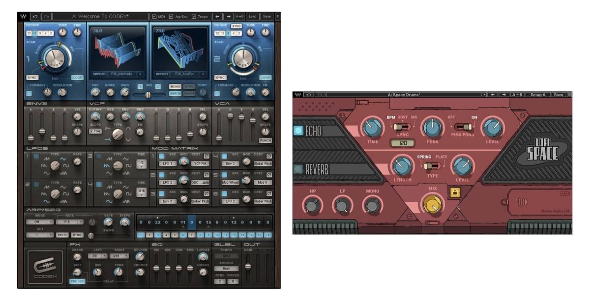 正規品 WAVES Codex Wavetable Synth / Lofi Space ダウンロード版 未使用 Mac/Win拍卖