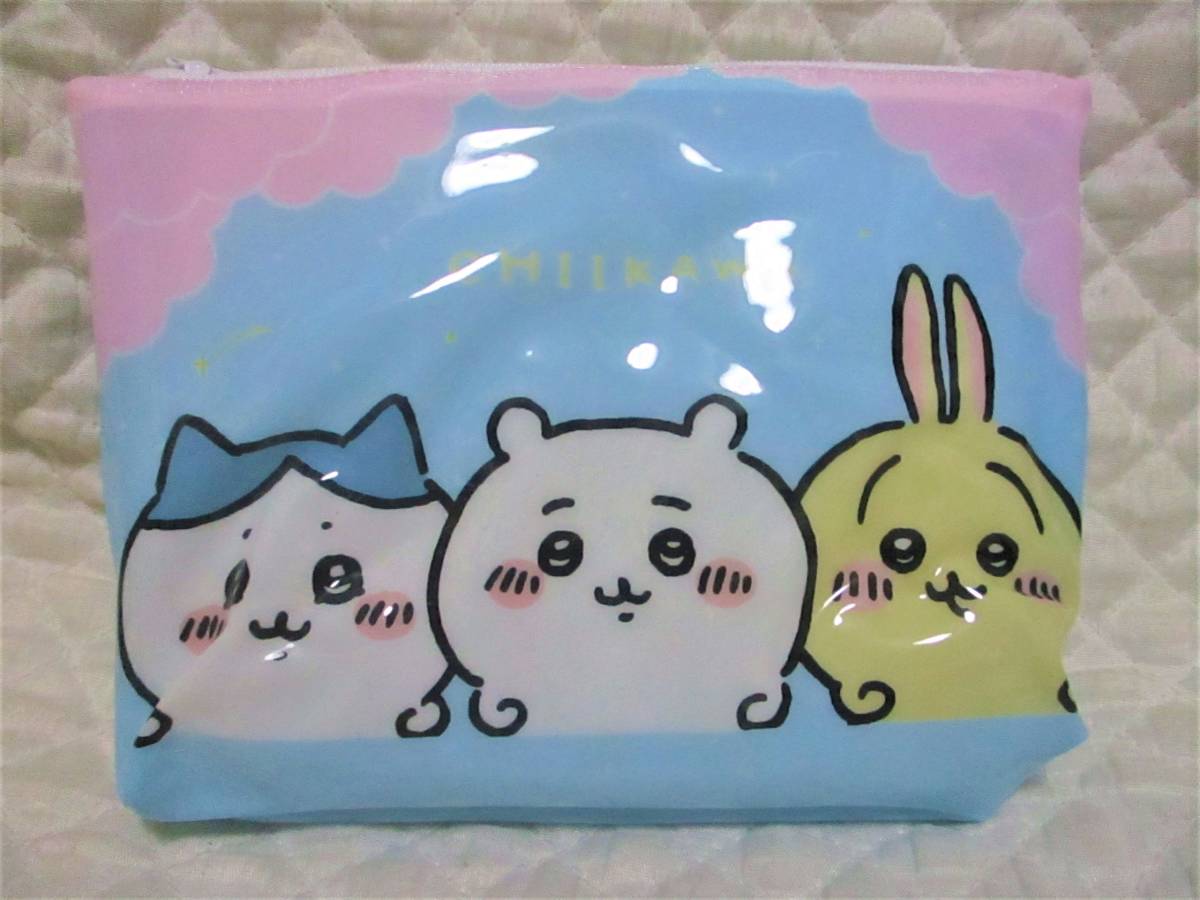 即決【 ちいかわ ポーチ 】ハチワレ うさぎ マチ付き 可愛い♪拍卖