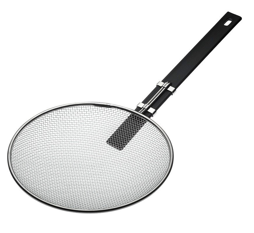 ★スリースノーそば揚ヨコ型27cm(約270XH35X柄長290mm)食洗機対応18-8ステンレス日本製新品拍卖