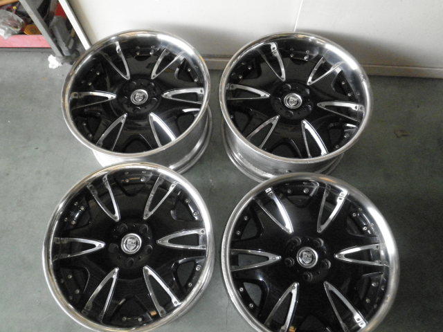 輸出 貿易 鬼ホリ クラブリネア 19インチ 9J10J +33 5H 114.3 4本セット 福岡 北九州 筑豊 VIP 当時物 引取OK拍卖