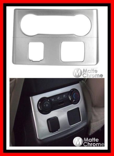 【マット クローム】11-15y フォード エクスプローラー リア A/C エアコン パネル カバー ベゼル フレーム センターコンソール 1PC拍卖