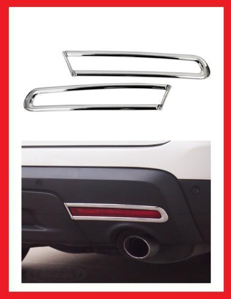 【即納/クローム】11y- フォード エクスプローラー リア リフレクター リム バック フォグ テール バンパー メッキ 2個セット拍卖