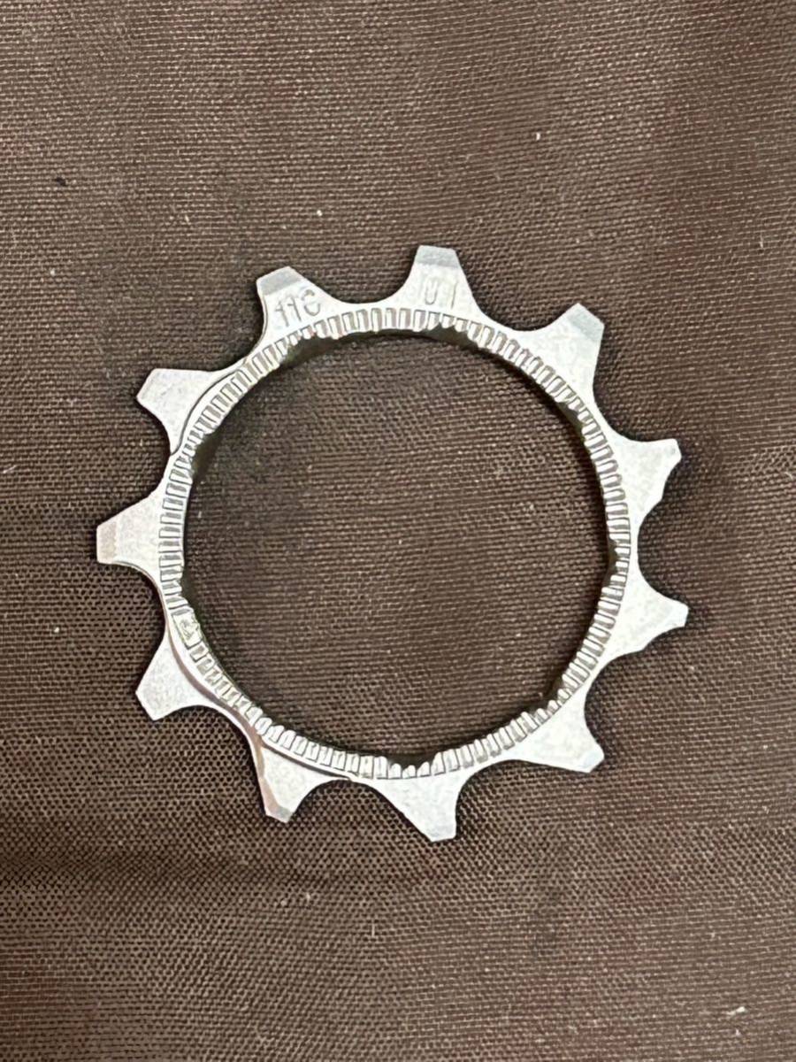 未使用 シマノ CS-R8100 アルテグラ12速用 スプロケット 11Tトップギヤ(ツバ付き1枚)画像が全て拍卖