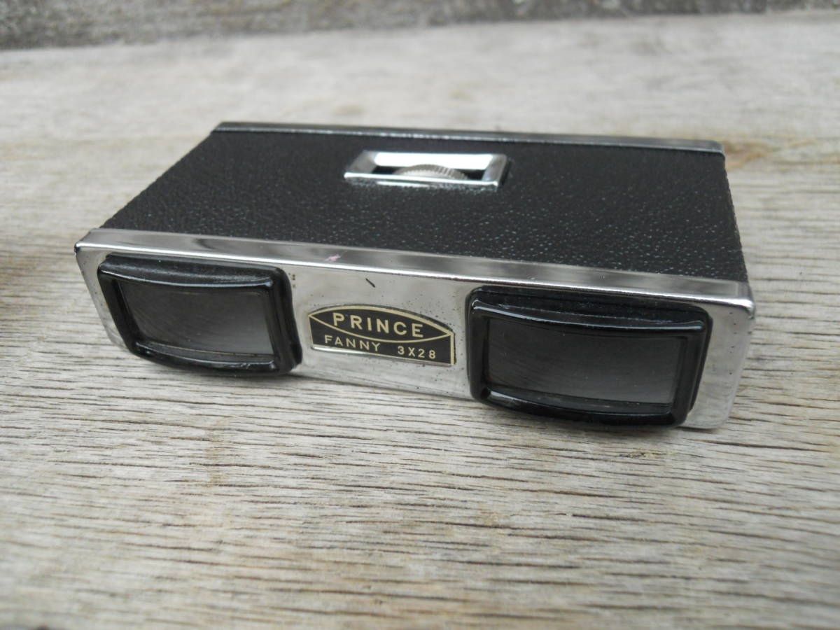 M9327 PRINCE KOUGAKU 3x28 日本製 双眼鏡 原状傷汚れあり レターパックプラス発送 (0503)拍卖
