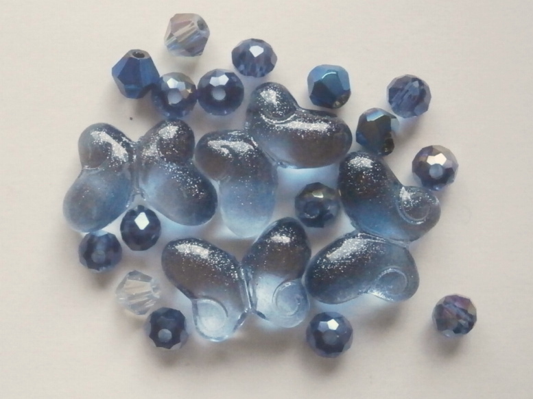 ガラスビーズ★蝶々★タイプ E★モンタナ系★E拍卖