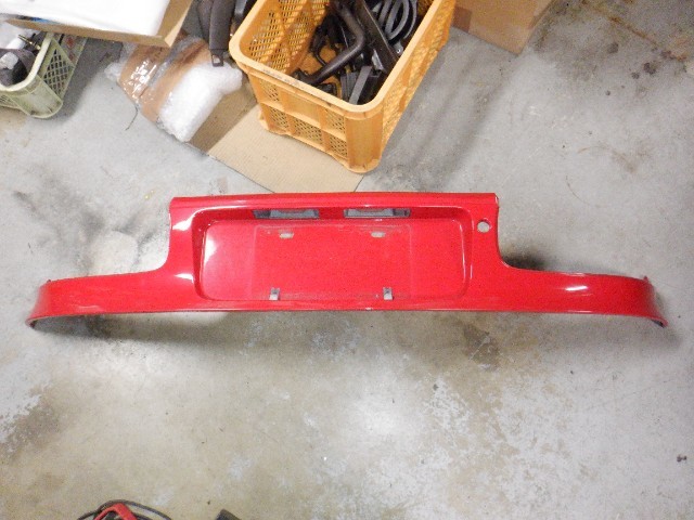 HD997 ST183C セリカ 純正 リア ガーニッシュ 3E5 スーパーレッド ナンバー灯 付き 41345拍卖