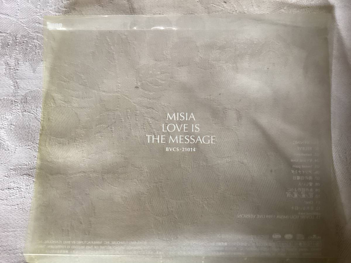 MISIA LOVE IS THE MESSAGE ケースのみ拍卖